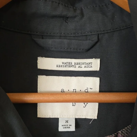 Double Breast Water Resistant Trench Coat - Picture 2 of 10